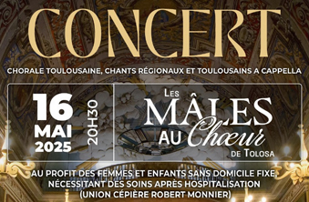 Le 16 mai 2025 à 20h30, en l’église St Exupère